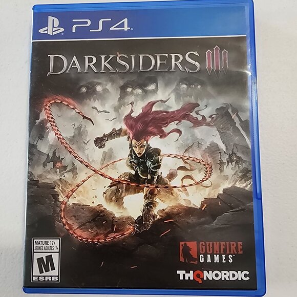 Darksiders III PS4 Playstation 4 Video Game Mature Rating No Game Manual - Picture 2 of 6